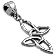 Small Celtic Knot Silver Pendant, pn518